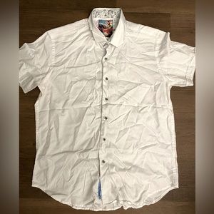 Robert Graham short sleeve shirts men size Large